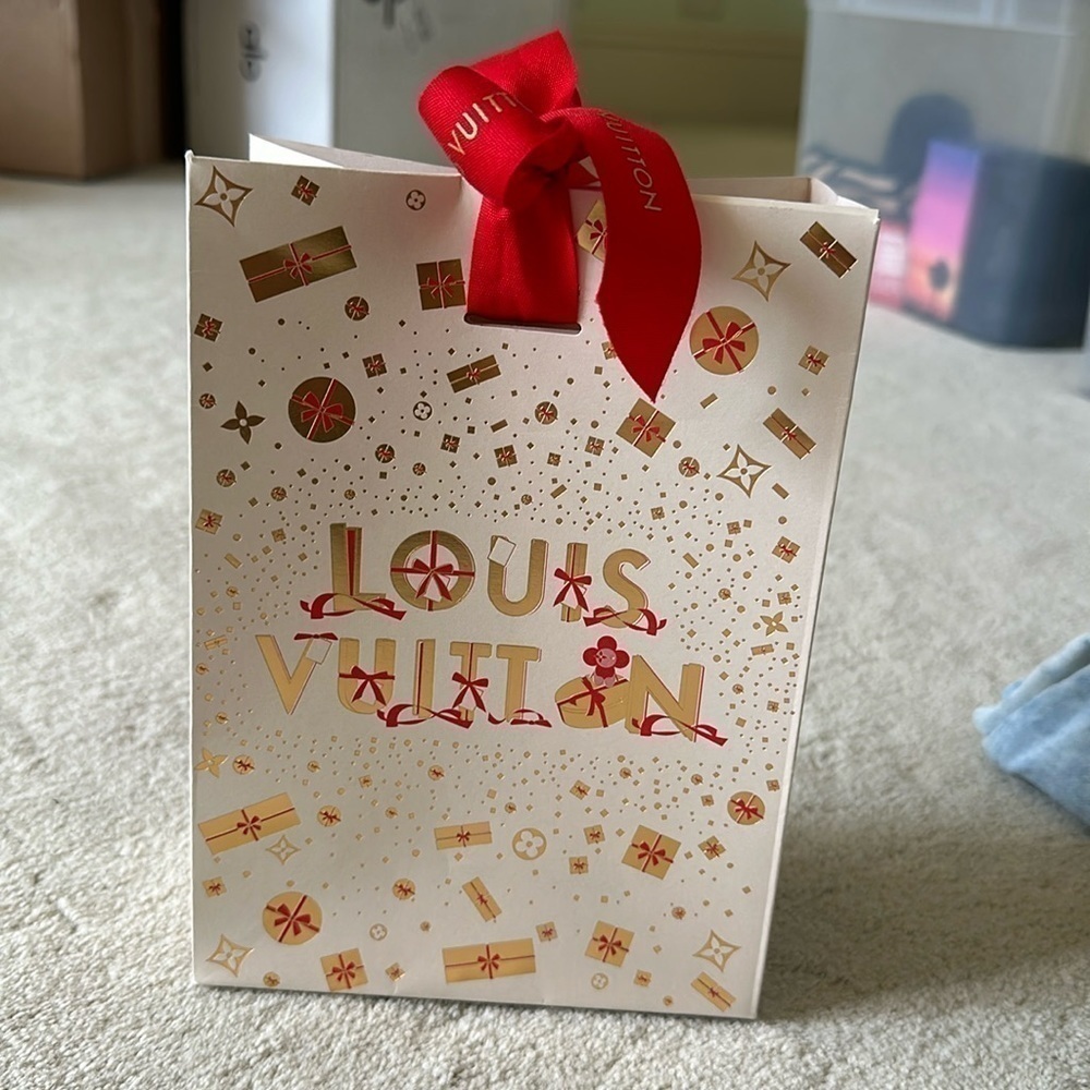 Louis Vuitton Holiday Shopping Bag with Bow